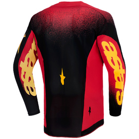 Maillot cross Enfant Alpinestars Supertech Scenz Rouge 2026 Dos