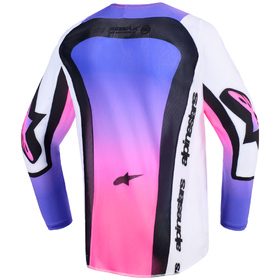 Maillot cross Enfant Alpinestars Supertech Vista Blanc 2026 Dos
