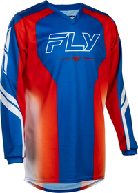 Maillot cross Enfant Fly Racing F-16 Raze Rouge-Bleu 2027