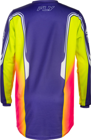 Maillot cross Enfant Fly Racing F-16 Raze Violet 2027 Dos