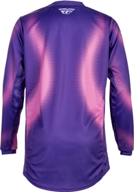 Maillot cross Enfant Fly Racing Kinetic Torch Violet 2027 Dos