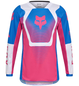 Maillot cross Enfant Fox 180 Collect Bleu-Rose 2026