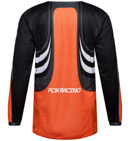 Maillot cross Enfant Fox 180 Draft Orange 2027 Dos