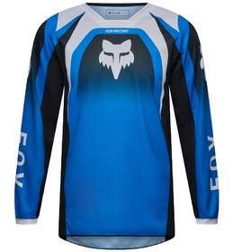 Maillot cross Enfant Fox 180 Frame Bleu 2027