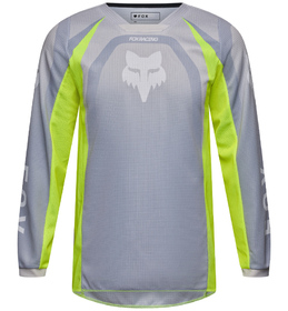 Maillot cross Enfant Fox 180 Frame Gris 2027