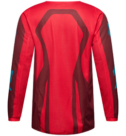 Maillot cross Enfant Fox 180 Raid Rouge 2027 Dos