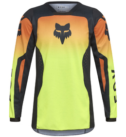 Maillot cross Enfant Fox 180 Shield Jaune Fluo 2026