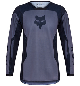 Maillot cross Enfant Fox 180 Shield Noir 2026