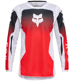 Maillot cross Enfant Fox 180 Shield Rouge Fluo 2026
