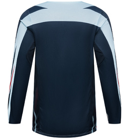 Maillot cross Enfant Fox Flexair Arc Bleu 2027 Dos