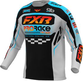 Maillot cross Enfant FXR Clutch Grey-Sky 2027