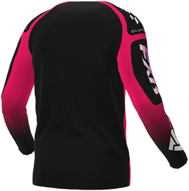Maillot cross Enfant FXR Clutch Rose-Noir 2026 Dos
