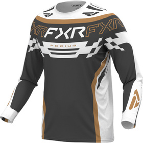 Maillot cross Enfant FXR Podium Asphalt-White 2027