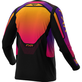 Maillot cross Enfant FXR Podium Black-Purple 2027 Dos