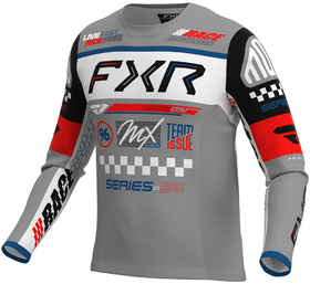 Maillot cross Enfant FXR Podium Gladiator Gris 26.5