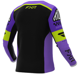Maillot cross Enfant FXR Podium Gladiator Violet 26.5 Dos