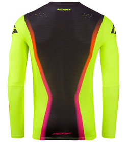 Maillot cross Enfant Kenny Performance Neon Yellow 2027 Dos