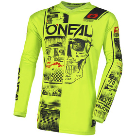 Maillot cross Enfant O'Neal Element Attack Jaune Fluo 2024
