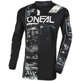 Maillot cross Enfant O'Neal Element Attack Noir 2024