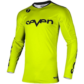 Maillot cross Enfant Seven Rival Staple Jaune Fluo
