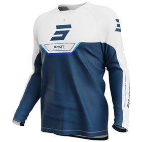 Maillot cross Enfant Shot Draw Daytona Bleu 2026