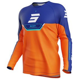 Maillot cross Enfant Shot Draw Daytona Orange 2026