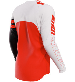 Maillot cross Enfant Shot Draw Rush Rouge 2024 Dos
