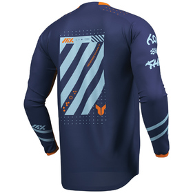 Maillot cross Enfant Thor Launchmode Futura Navy 2026 Dos