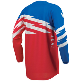 Maillot cross Enfant Thor Launchmode Shockie Rouge 2027 Dos