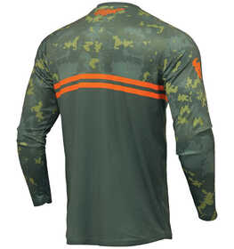 Maillot cross Enfant Thor Sector Digi Camo Vert 2024 Dos