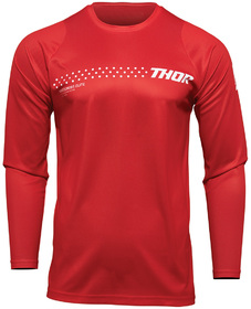 Maillot cross Enfant Thor Sector Minimal Rouge 2024