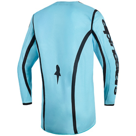 Maillot cross Femme Alpinestars Fluid Apex Bleu 2026 Dos