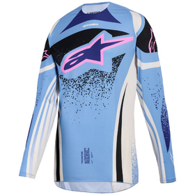 Maillot cross Femme Alpinestars Techstar Nomur Bleu 2026