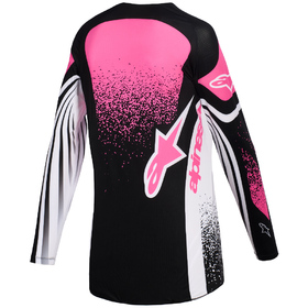 Maillot cross Femme Alpinestars Techstar Nomur Rose 2026 Dos
