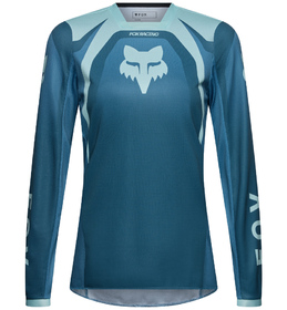 Maillot cross Femme Fox 180 Frame Bleu 2027