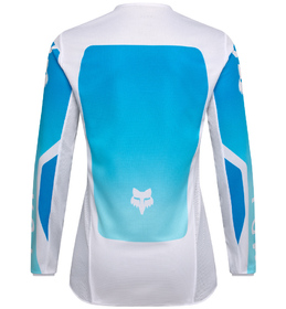 Maillot cross Femme Fox 180 Shield Bleu 2026 Dos