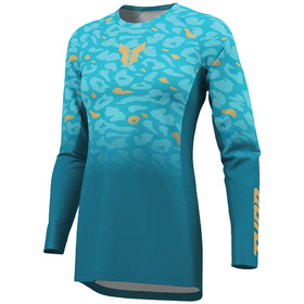 Maillot cross Femme Thor Launchmode Spotted Bleu 2027