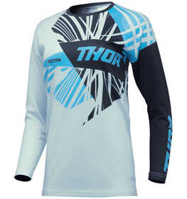 Maillot cross Femme Thor Sector Split Bleu-Noir 2024