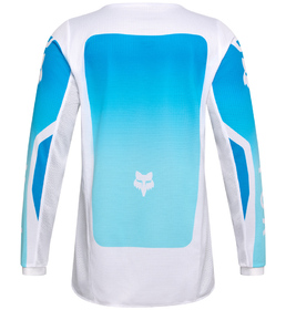 Maillot cross Fille Fox 180 Shield Bleu 2026 Dos