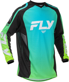 Maillot cross Fly F-16 Aqua 2026