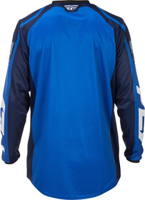 Maillot cross Fly F-16 Bleu 2026 Dos