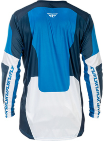 Maillot cross Fly Lite Bleu 2026 Dos