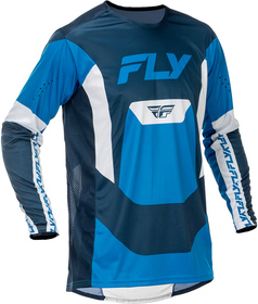 Maillot cross Fly Lite Bleu 2026