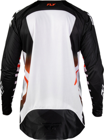 Maillot cross Fly Racing Evolution DST Bolt Blanc 2027 Dos