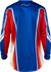 Maillot cross Fly Racing F-16 Raze Rouge-Bleu 2027 Dos