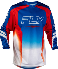 Maillot cross Fly Racing F-16 Raze Rouge-Bleu 2027