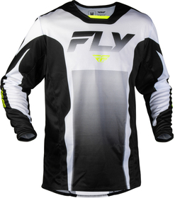 Maillot cross Fly Racing Kinetic Fade Blanc 2027