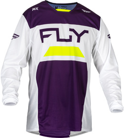 Maillot cross Fly Racing Kinetic Reload Violet 2024