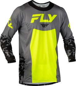 Maillot cross Fly Racing Lite Flake Gris 2027