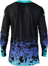 Maillot cross Fly Racing Lite Flake Noir 2027 Dos